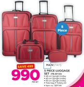 Mainstays 5 Piece Luggage Set TB-20123-Per Set
