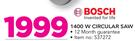 Bosch 1400W Circular Saw