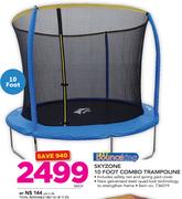 Bounceking Skyzone 10 Foot Combo Trampoline