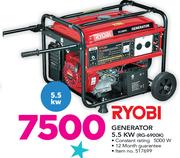 Ryobi 5.5Kw Generator RG-6900K