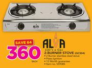 Alva 2 Burner Stove GCS04