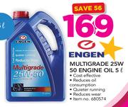 Engen Multigrade 25W 50 Engine Oil-5Ltr