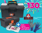 Big Jim 42Cm Toolbox Combo+ Free Ethnix All Purpose Work Gloves