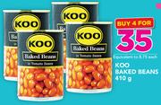 Koo Baked Beans-4x410g
