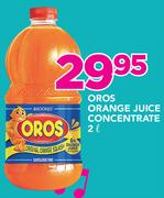 Oros Orange Juice Concentrate-2Ltr