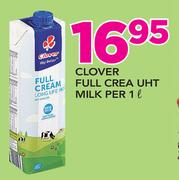 Clover Full Cream UHT Milk-Per 1Ltr