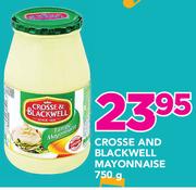 Crosse And Blackwell Mayonnaise-750g