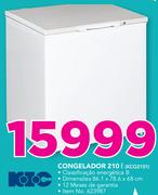 KIC Congelador 210Ltr KCG2101