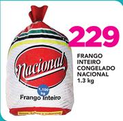 Frango Inteiro congelado Nacional-1.3Kg