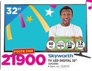 Skyworth TV LED Digital 32" 32E2000