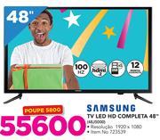 Samsung TV LED HD Completa 48" 48J5000  
