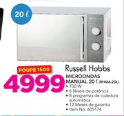 Russell Hobbs Microondas Manual 20Ltr RHMA-20L