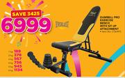 Everlast Dumbell Pro Exercise Bench With Sit Up Attachment