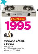 Alva Fogao a Gas de 2 bocas