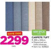 Van Dyck carpete Tuft-cada