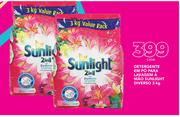 Detergente Em po Para Lavagem a mao Sunlight Diverso-3kg cada