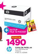 HP Caixa De Papel A4 Plus A4 Flip File 10 Pocket