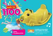 Gold Sun Cadeira de Balanço Com Forma De Leão Plus Zippi Flubbaloon