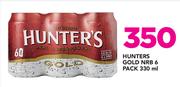 Hunters Gold NRB 6 Pack-330ml