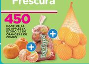 naartjie-1.5kg Apples SK econo-1.5kg Oranges-2kg Combo