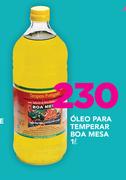 Oleo para temperar Boa Mesa-1Ltr