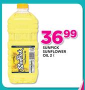 Sunpick Sunflower Oil-2Ltr