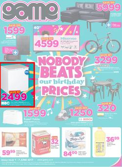 Game Lesotho : Nobody Beats Our Birthday Prices (1 June - 7 June 2017), page 1