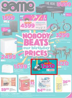 Game Lesotho : Nobody Beats Our Birthday Prices (1 June - 7 June 2017), page 1