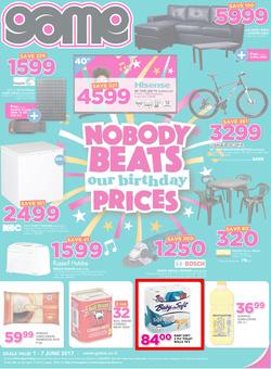 Game Lesotho : Nobody Beats Our Birthday Prices (1 June - 7 June 2017), page 1