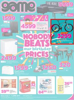 Game Lesotho : Nobody Beats Our Birthday Prices (1 June - 7 June 2017), page 1