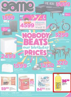 Game Lesotho : Nobody Beats Our Birthday Prices (1 June - 7 June 2017), page 1