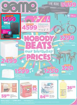 Game Lesotho : Nobody Beats Our Birthday Prices (1 June - 7 June 2017), page 1
