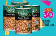 Rhodes Baked Beans-4X410g