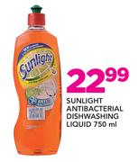 Sunlight Antibacterial Dishwashing Liquid-750ml