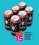 Dokta Energy Drink-2X440ml