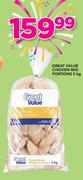 Great Value Chicken Mix Portions-5kg