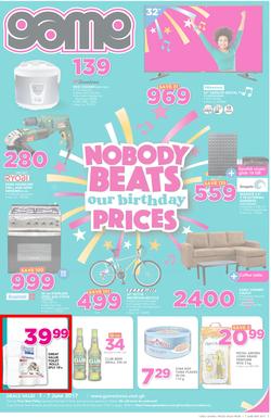 Game Ghana : Nobody Beats Our Birthday Prices (1 June - 7 June 2017), page 1