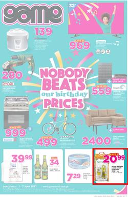 Game Ghana : Nobody Beats Our Birthday Prices (1 June - 7 June 2017), page 1