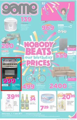 Game Ghana : Nobody Beats Our Birthday Prices (1 June - 7 June 2017), page 1