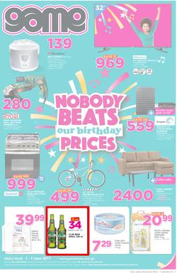 Game Ghana : Nobody Beats Our Birthday Prices (1 June - 7 June 2017), page 1