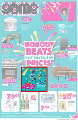 Game Ghana : Nobody Beats Our Birthday Prices (1 June - 7 June 2017), page 1