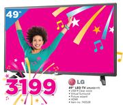 LG 49" LED TV 49LHS511T