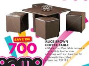 Alice Brown Coffee Table