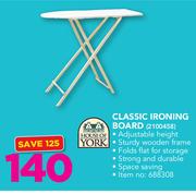 House Of York Classic Ironing Board