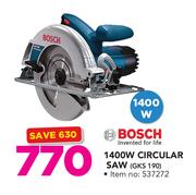 Bosch 1400W Circular Saw GKS 190