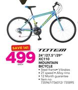 Totem 24"/27.5"/29" XC110 Mountain Bicycle