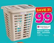 Contour Mega Linen Bin Sahara