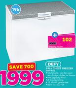 Defy 196Ltr Chest Freezer DMF470