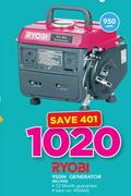 Ryobi 950W Generator RG-950