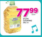 D'Lite Cooking Oil-5Ltr Each